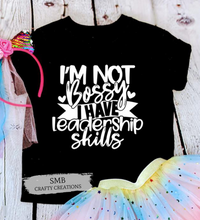 Load image into Gallery viewer, I’m Not Bossy - Youth/Toddler