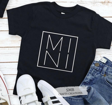 Load image into Gallery viewer, Mini - Square/White Writing - Youth/Toddler