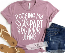 Load image into Gallery viewer, Rocking My Side Part & Skinny Jeans