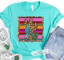 Load image into Gallery viewer, Leopard Cactus Serape