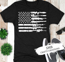 Load image into Gallery viewer, Guns & Bullet Flag