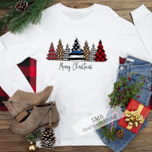 Load image into Gallery viewer, Merry Christmas Thin Blue Line