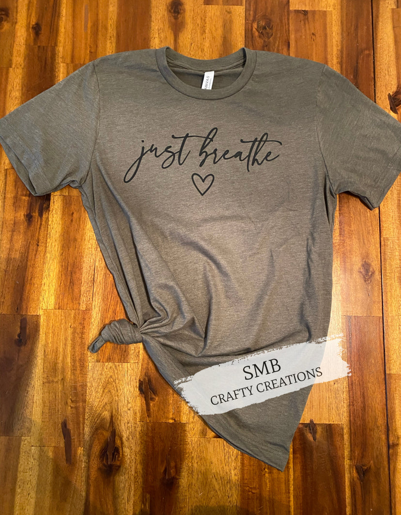 Just Breathe T-Shirt – Anchor Fusion Boutique