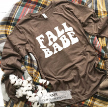 Load image into Gallery viewer, Fall Babe - White Writing