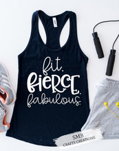 Load image into Gallery viewer, Fit Fierce Fabulous