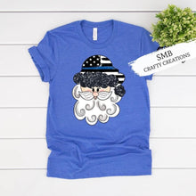 Load image into Gallery viewer, Thin Blue Line Santa