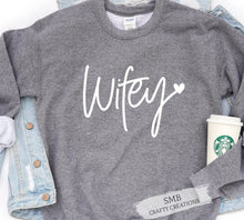 Load image into Gallery viewer, Wifey - White Writing