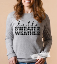Load image into Gallery viewer, Hello Sweater Weather