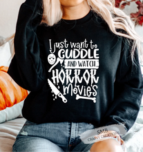 Load image into Gallery viewer, Cuddle & Watch Horror Movies