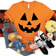 Load image into Gallery viewer, Halloween pumpkin face