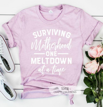 Load image into Gallery viewer, Surviving Motherhood - White Writing