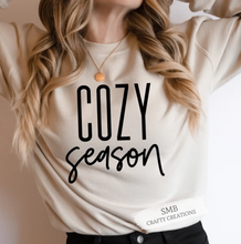 Load image into Gallery viewer, Cozy Season - Black Writing