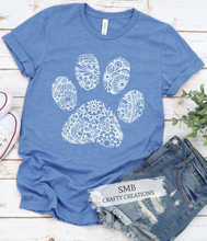 Load image into Gallery viewer, Dog Paw - White