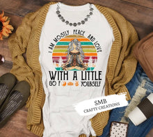 Load image into Gallery viewer, Mostly Peace and Love With A Little Go Fuck Yourself