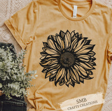 Load image into Gallery viewer, Black Sunflower