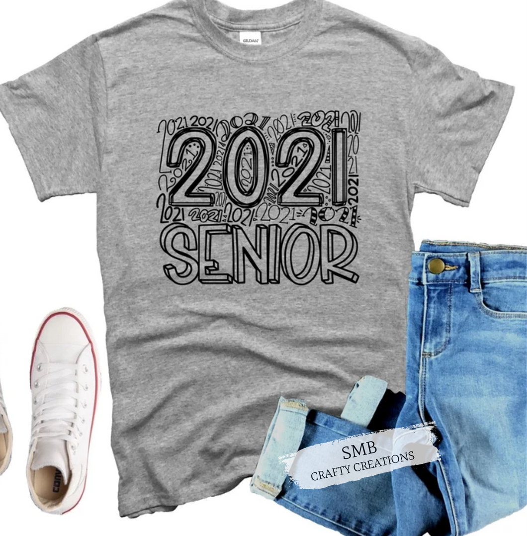 2021 Senior - Black Writing