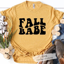 Load image into Gallery viewer, Fall Babe - Black Writing
