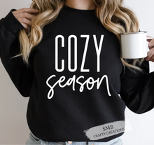 Load image into Gallery viewer, Cozy Season - White Writing
